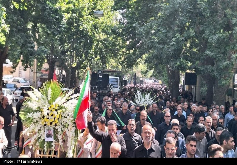 وداع باشکوه اقلیـد با سردار مقاومت و افسر امنیت وطن