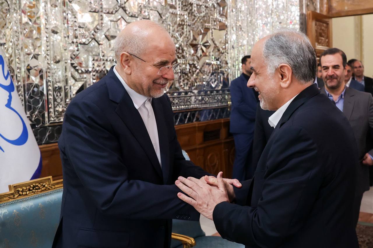 دیدارهای نوروزی جمعی از مسئولان نظام با قالیباف