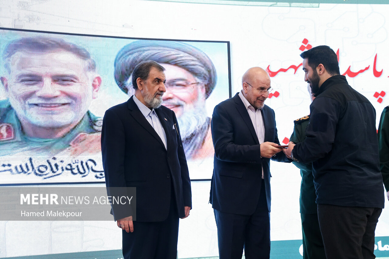 بازدید رئیس مجلس از دستاوردهای دانشگاه جامع امام حسین (ع)