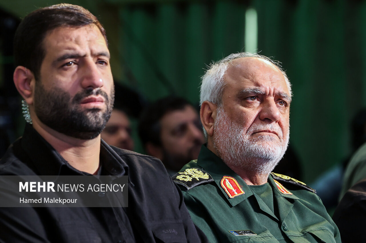 قالیباف در مراسم سیزدهمین سالگرد شهادت سردار شهید حسن طهرانی مقدم