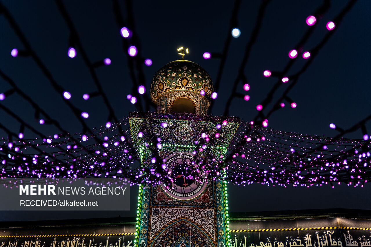 حال و هوای کربلا در شب نیمه شعبان