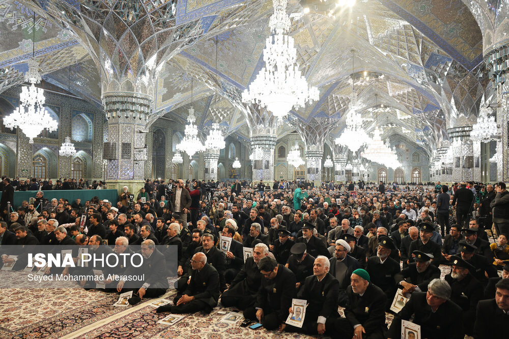 مراسم اربعین شهدای فتنه آمریکایی و صهیونیستی