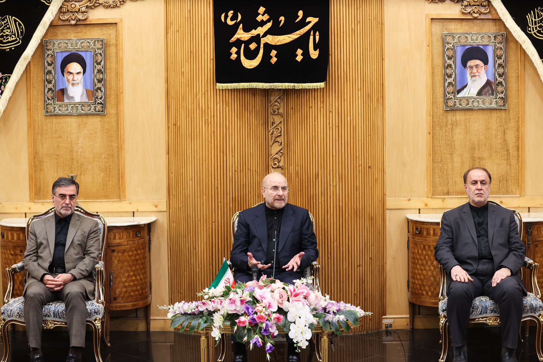  نشست خبری قالیباف