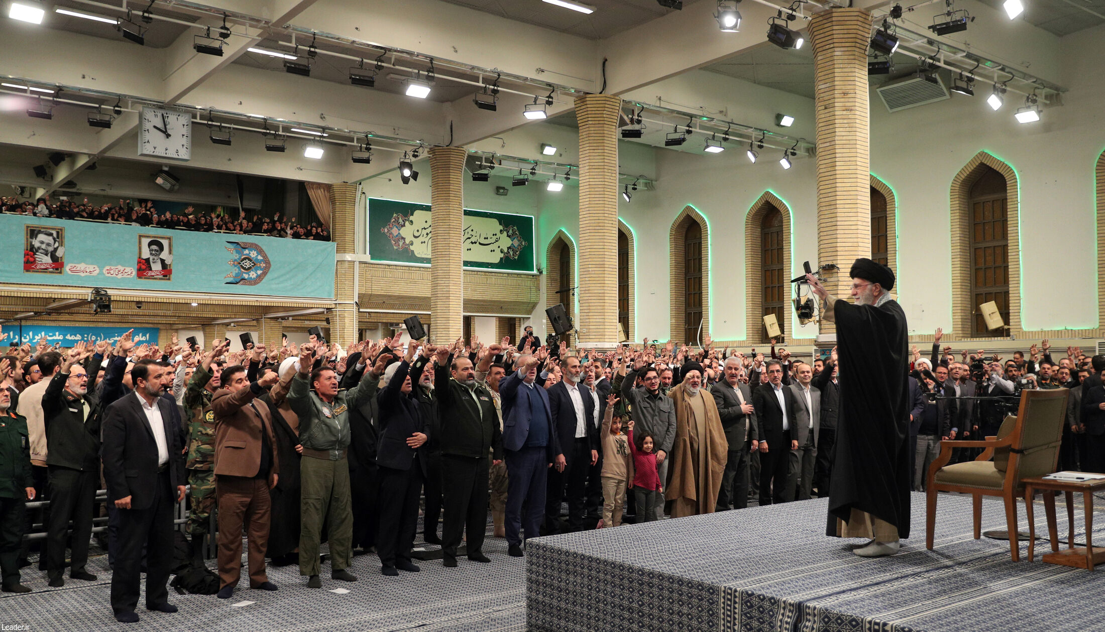 دیدار مردم استان آذربایجان شرقی با رهبر انقلاب