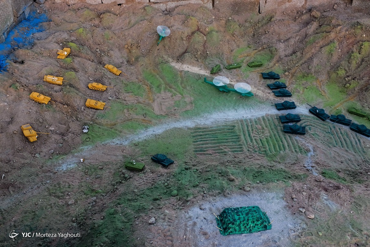 خط و نشان دلاوران نیروی زمینی سپاه برای دشمن