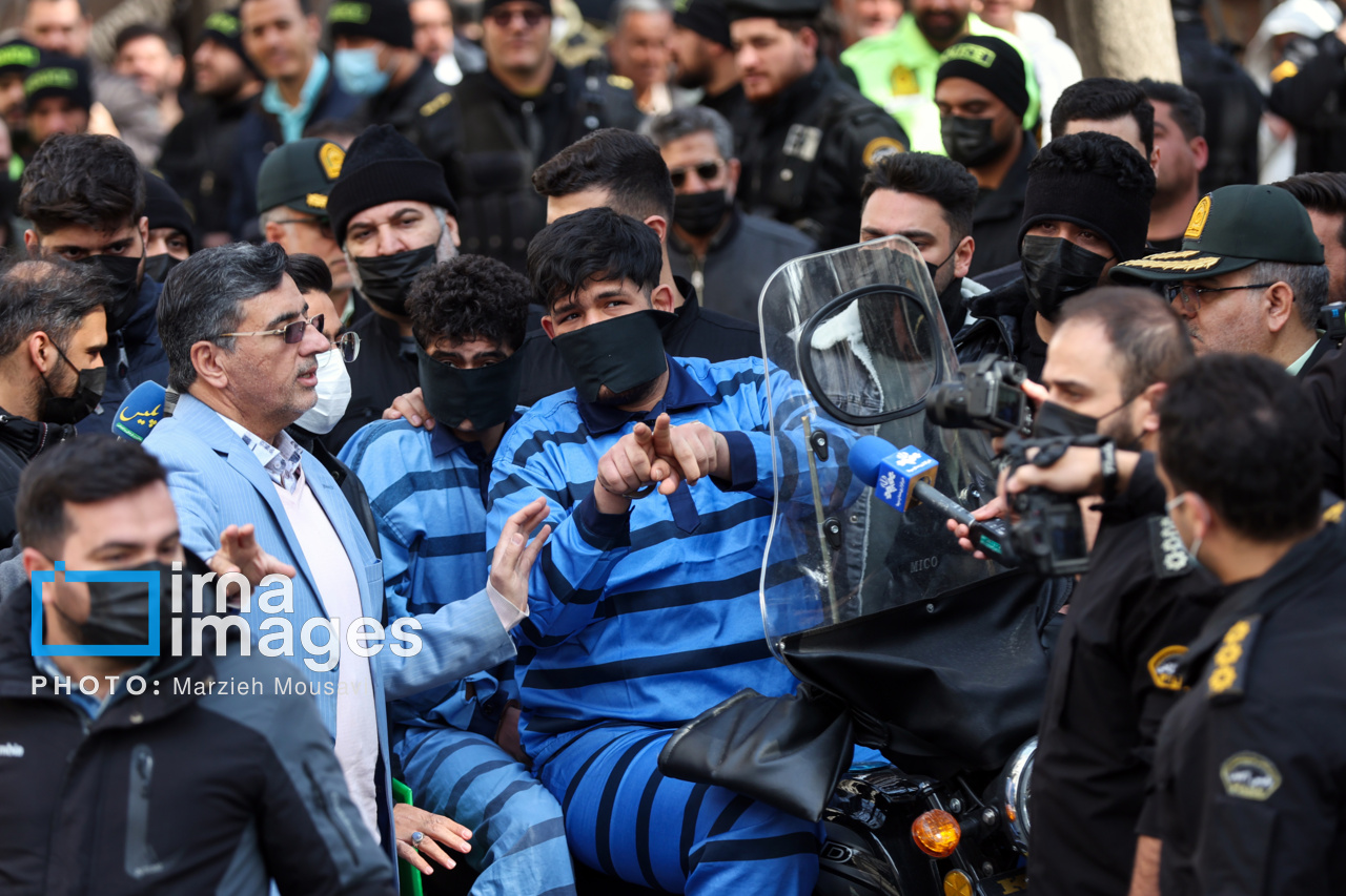 بازسازی صحنه جرم قتل دانشجوی دانشگاه تهران