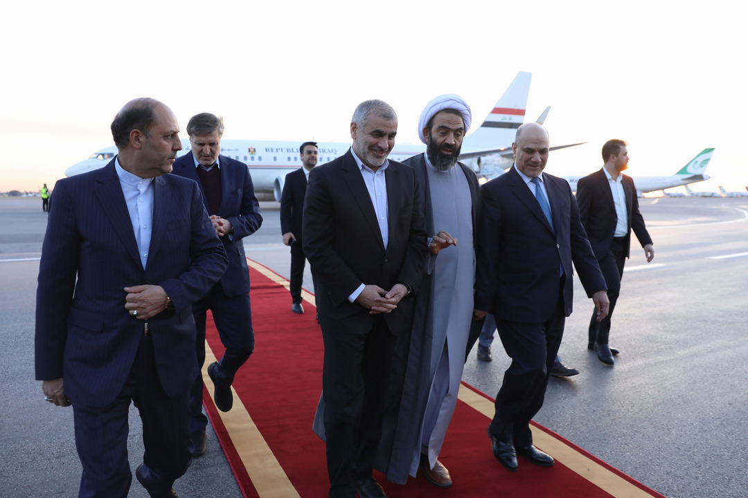 رئیس پارلمان عراق با بدرقه نایب رئیس مجلس تهران را ترک کرد