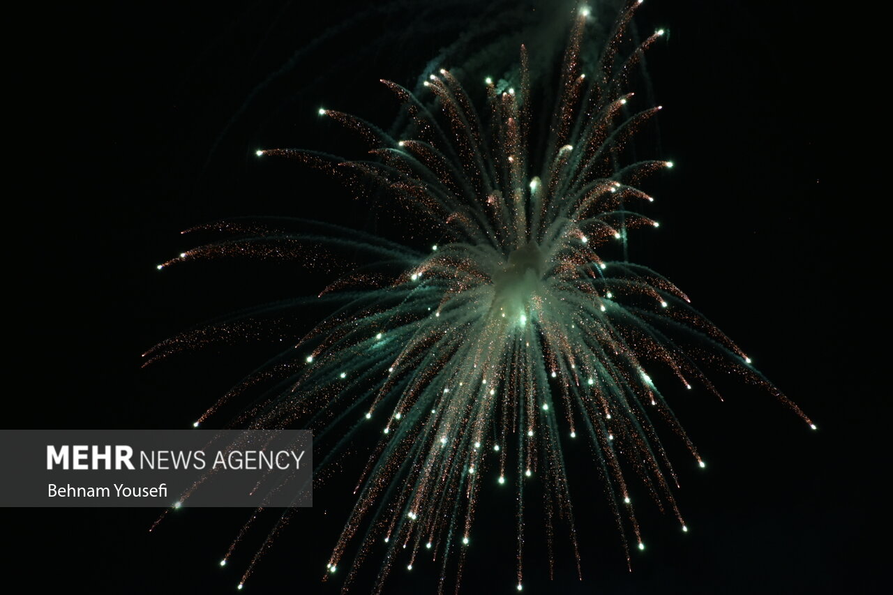 نور افشانی مسجد مقدس جمکران