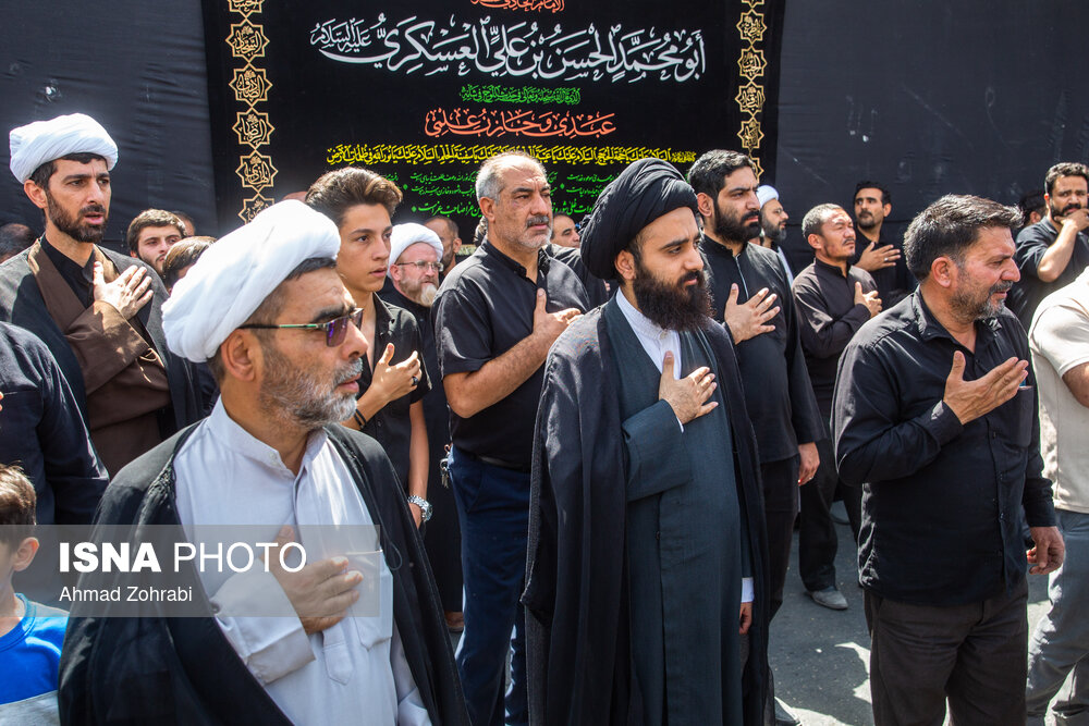 عزاداری سالروز شهادت امام حسن عسکری(ع) در قم