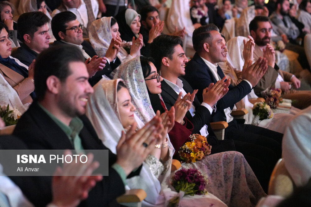 جشن ازدواج ۱۸۵ زوج دانشجو