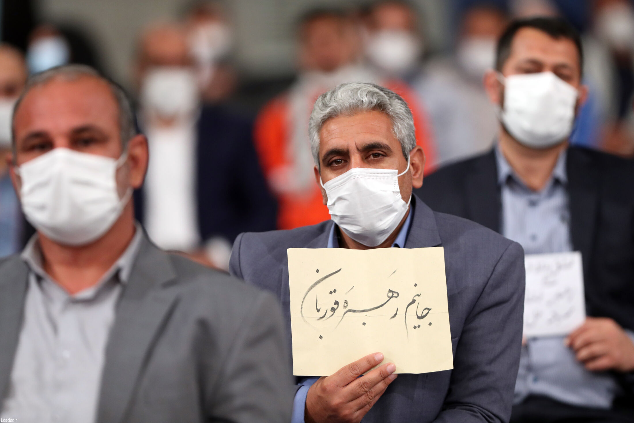 دیدار جمعی از کارگران با رهبر انقلاب