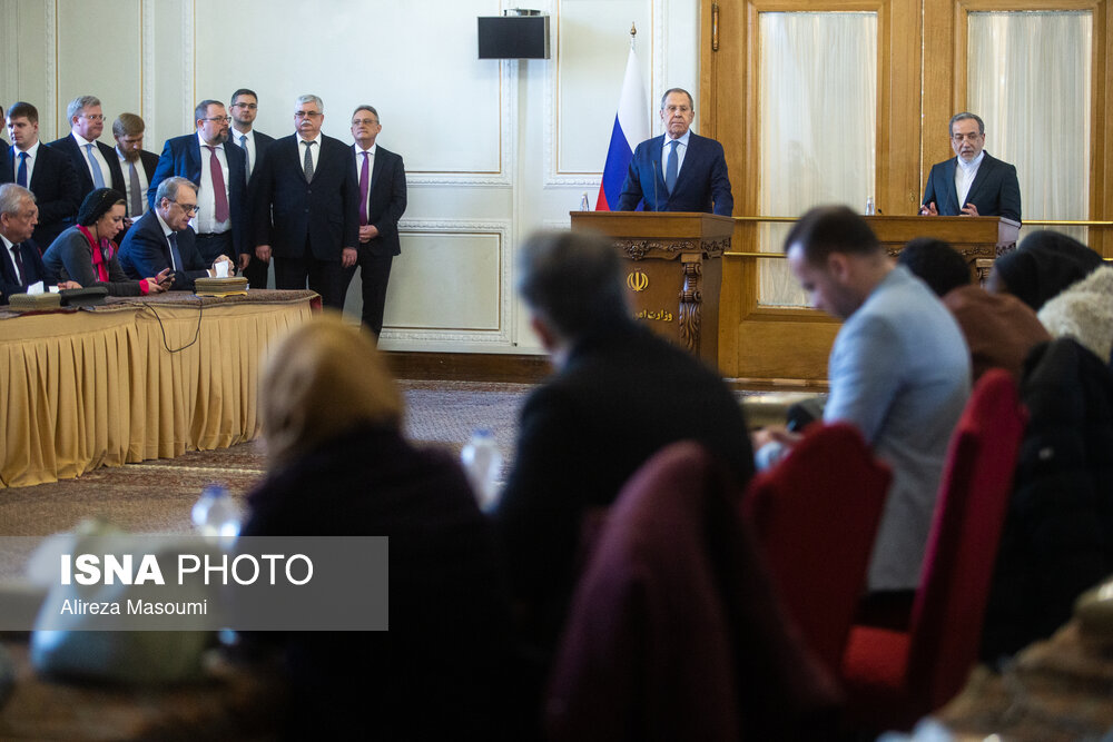 دیدار وزیر خارجه روسیه با وزیر امور خارجه ایران