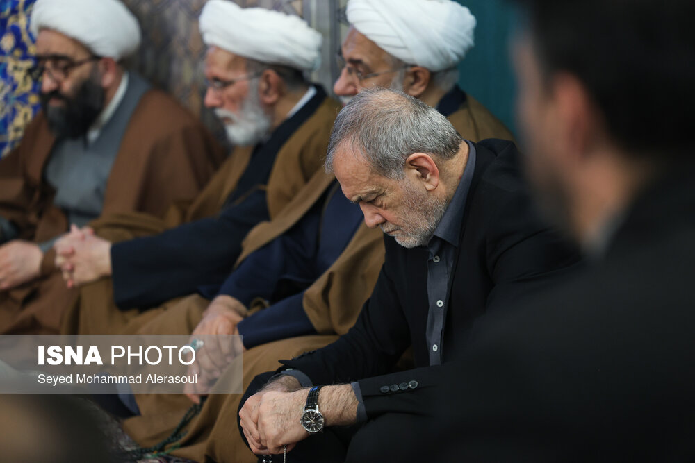 مراسم اربعین شهدای فتنه آمریکایی و صهیونیستی