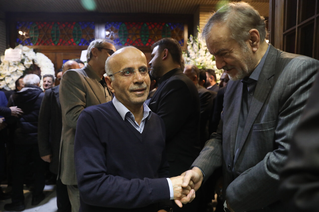 مراسم ختم پدر نماینده مسجد سلیمان با حضور قالیباف