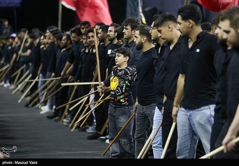 مراسم عزاداری شاه حسین گویان در تبریز