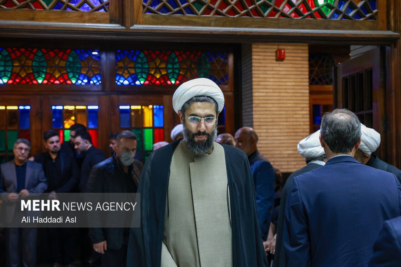 مراسم ترحیم مرحوم محمد قمی