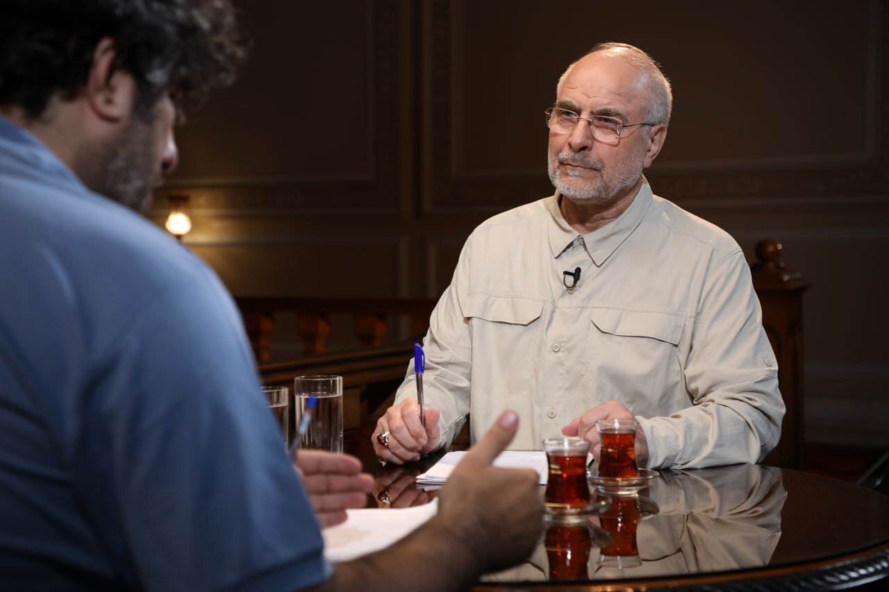 حضور قالیباف در برنامه «ماجرای جنگ»