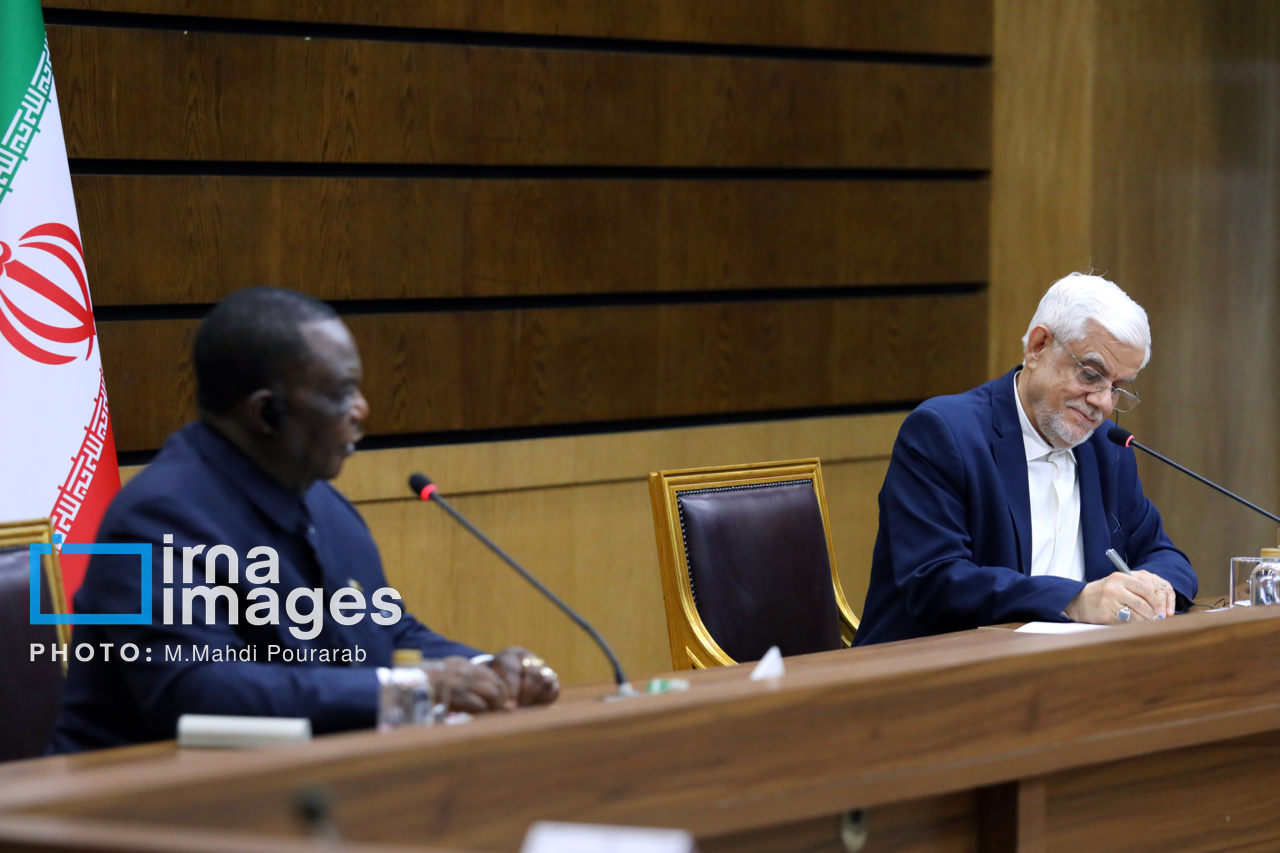 دیدار معاونین اول روسای جمهور ایران و زیمبابوه