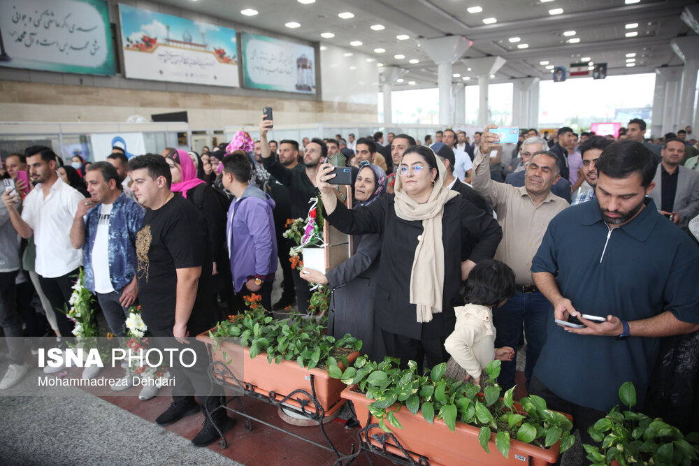 مراسم استقبال از مدال آوران پاراآسیایی هانگژو