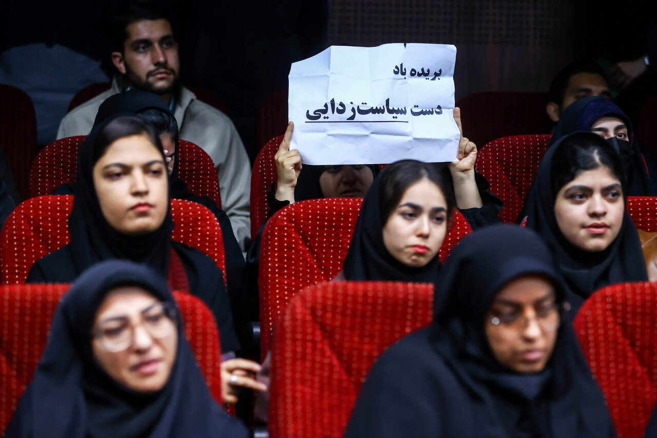 مراسم بزرگداشت روز دانشجو  با حضور قالیباف