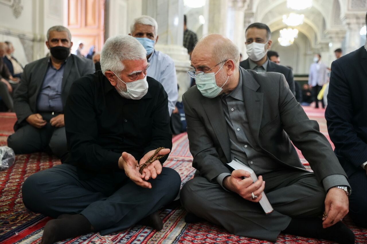  مراسم ترحیم حضرت آیت‌الله فاطمی‌نیا