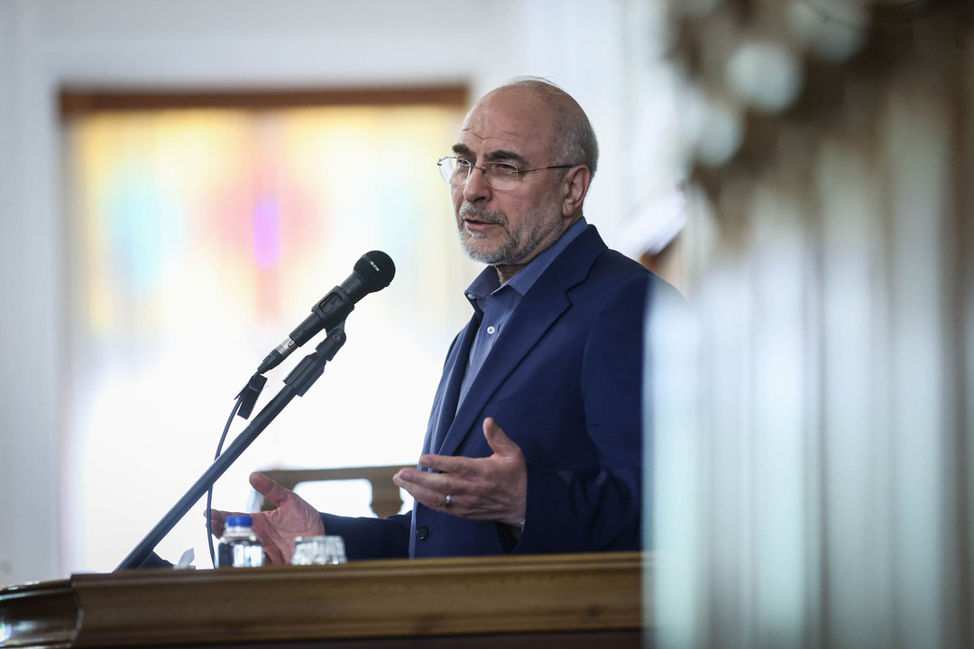 حضور و سخنرانی قالیباف در نشست هوش مصنوعی