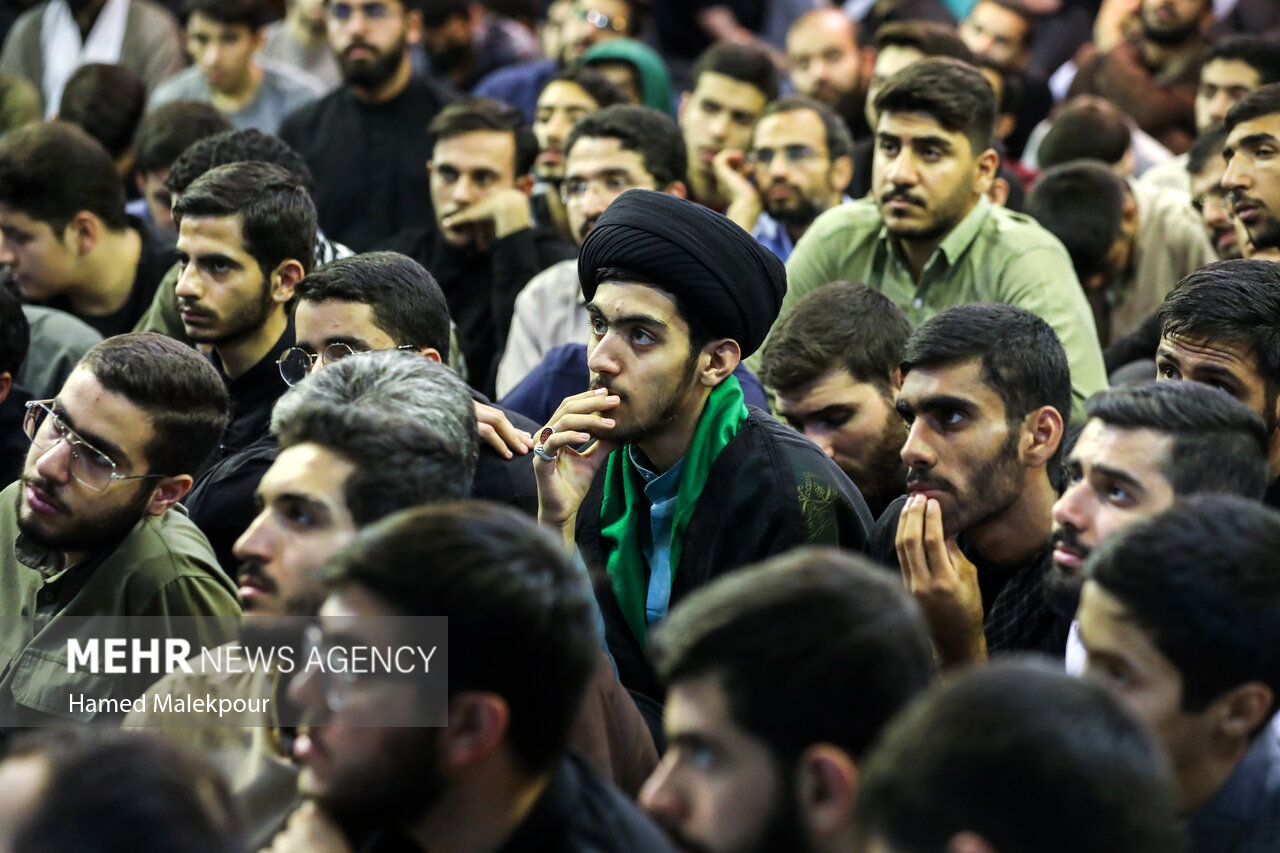 حضور قالیباف در گردهمایی سالانه طلاب عصر انقلاب