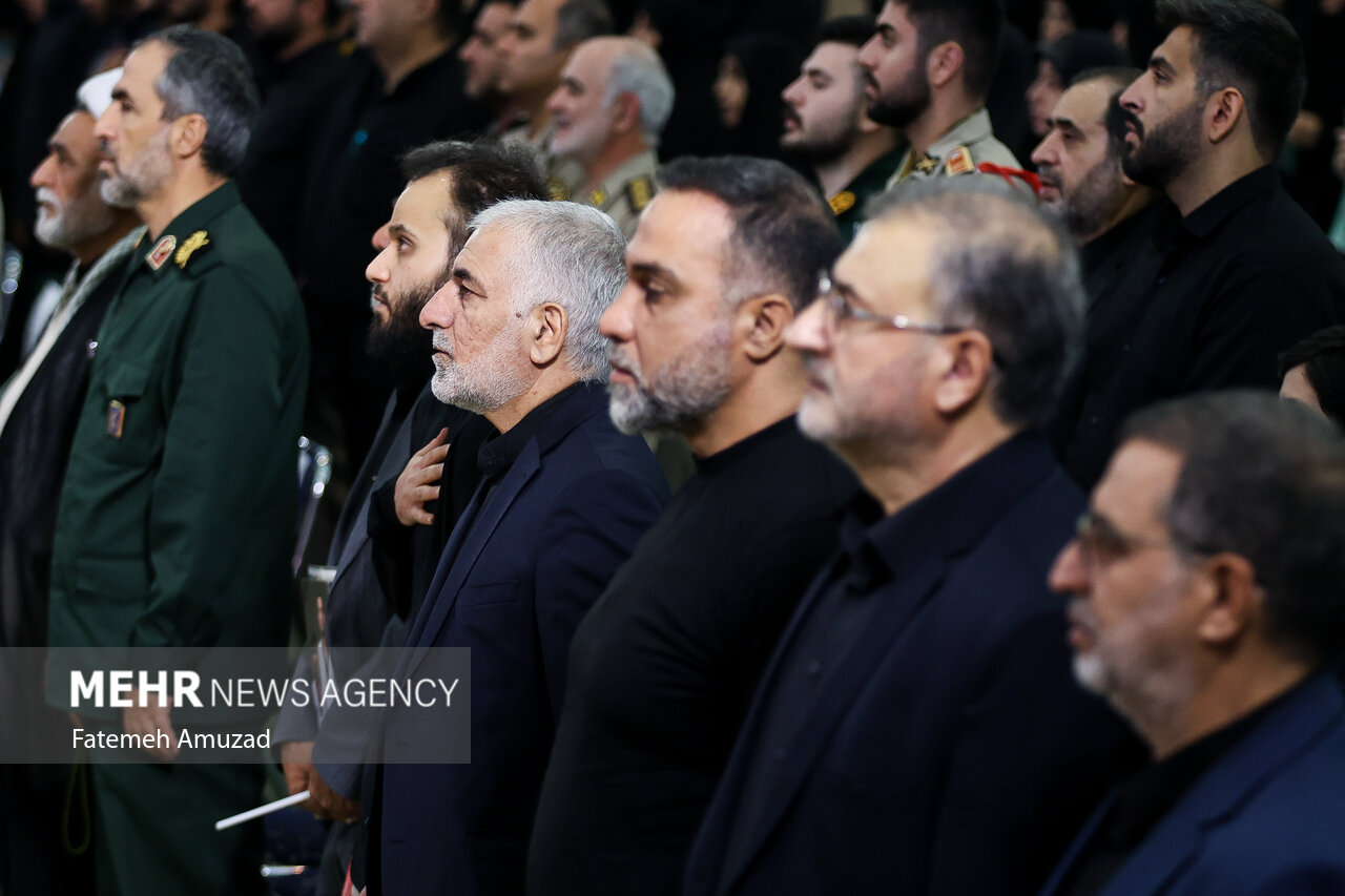 مراسم اربعین شهدای اقتدار ایران