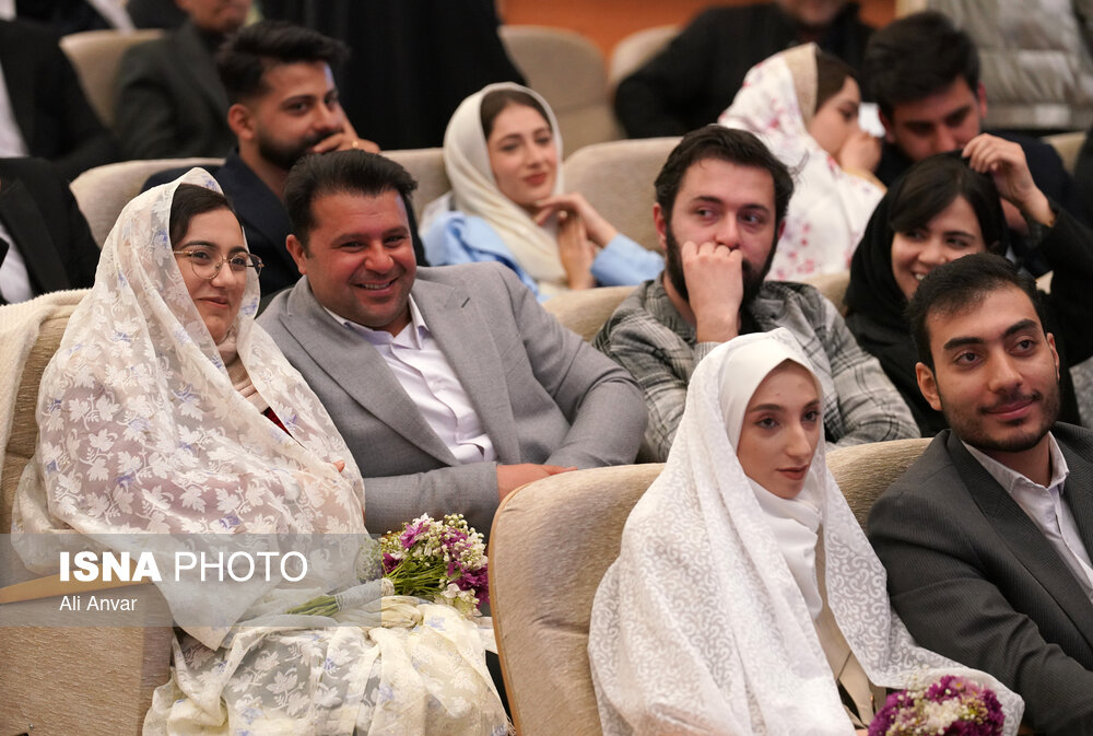 جشن ازدواج ۱۸۵ زوج دانشجو