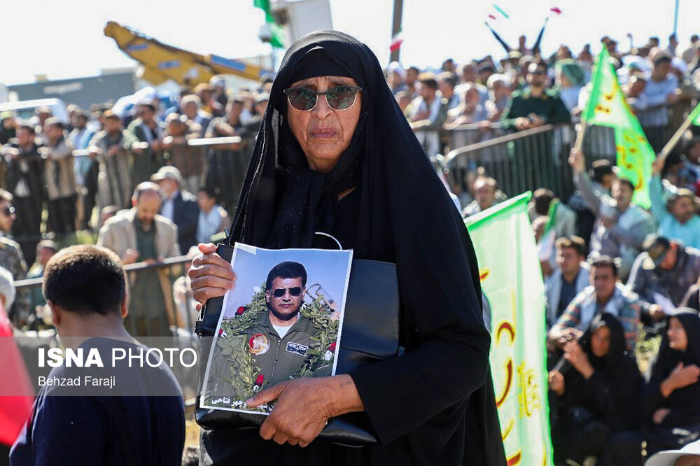 حضور سردار سلامی در مراسم سالگرد عملیات بازی دراز