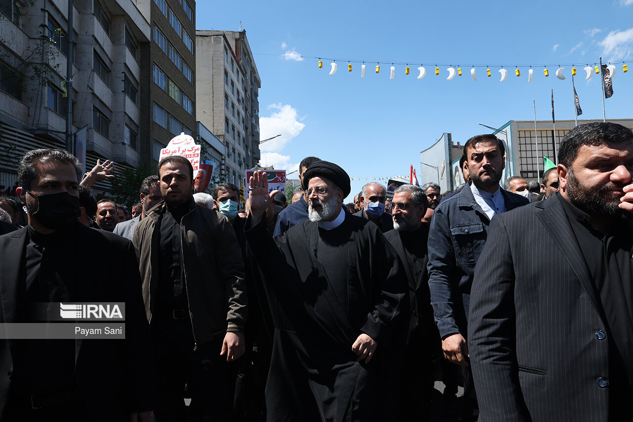 حضور شخصیت ها در راهپیمایی روز جهانی قدس