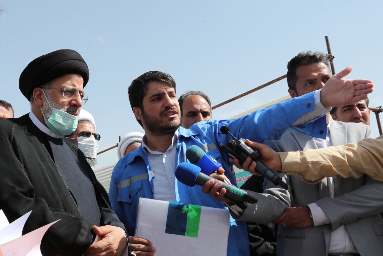 بازدید رئیس جمهور از مجتمع پتروشیمی خراسان