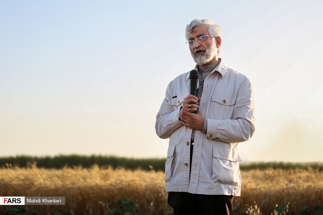 حضور سعید جلیلی درمیان کشاورزان شهر ری