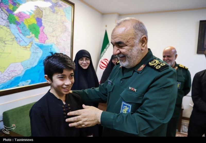 شهید سردار سرلشکر پاسدار حسین سلامی