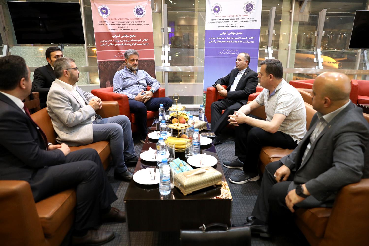 استقبال از هیئت پارلمانی ترکیه برای حضور در اجلاس مجالس آسیایی