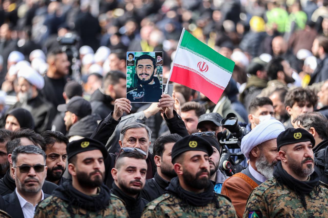 حضور قالیباف در مراسم تشییع پیکر رهبران شهید مقاومت