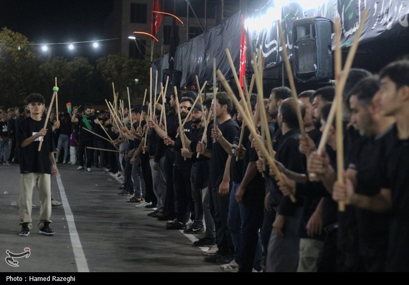 آیین شاه حسین گویان در شناط - ابهر