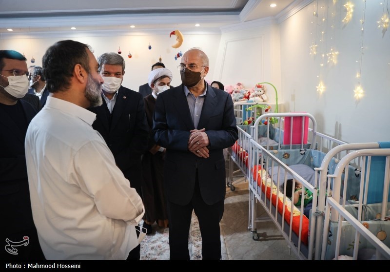 بازدید قالیباف از موسسه خیریه