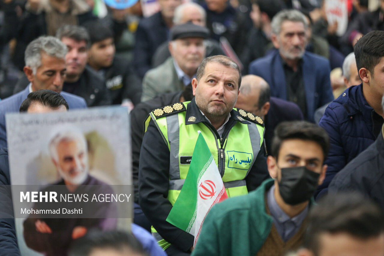 مراسم گرامیداشت حماسه ۹ دی