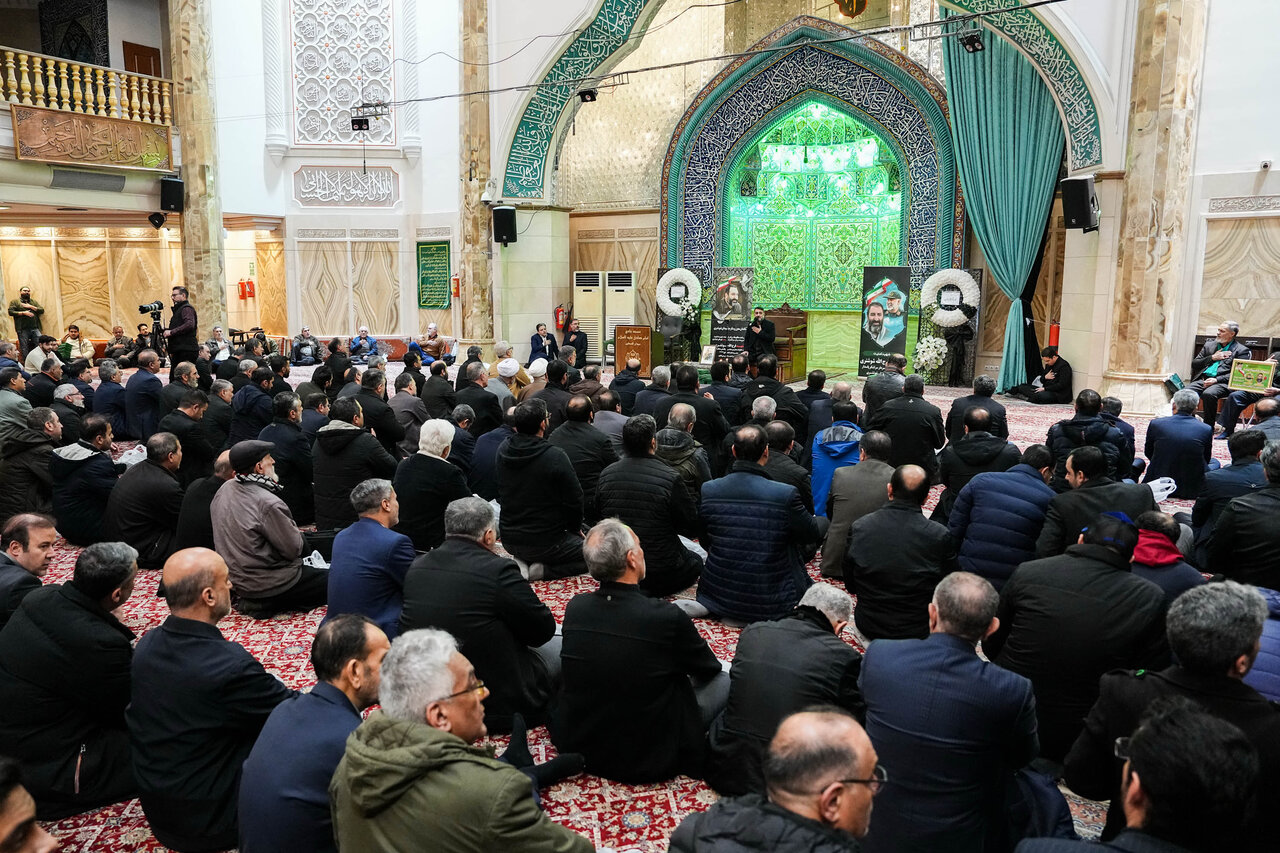 مراسم ختم شهید فرج‌الله شوشتری