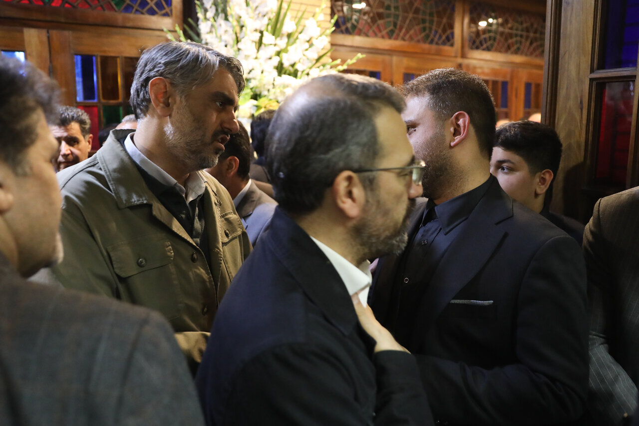 مراسم ختم پدر نماینده مسجد سلیمان با حضور قالیباف