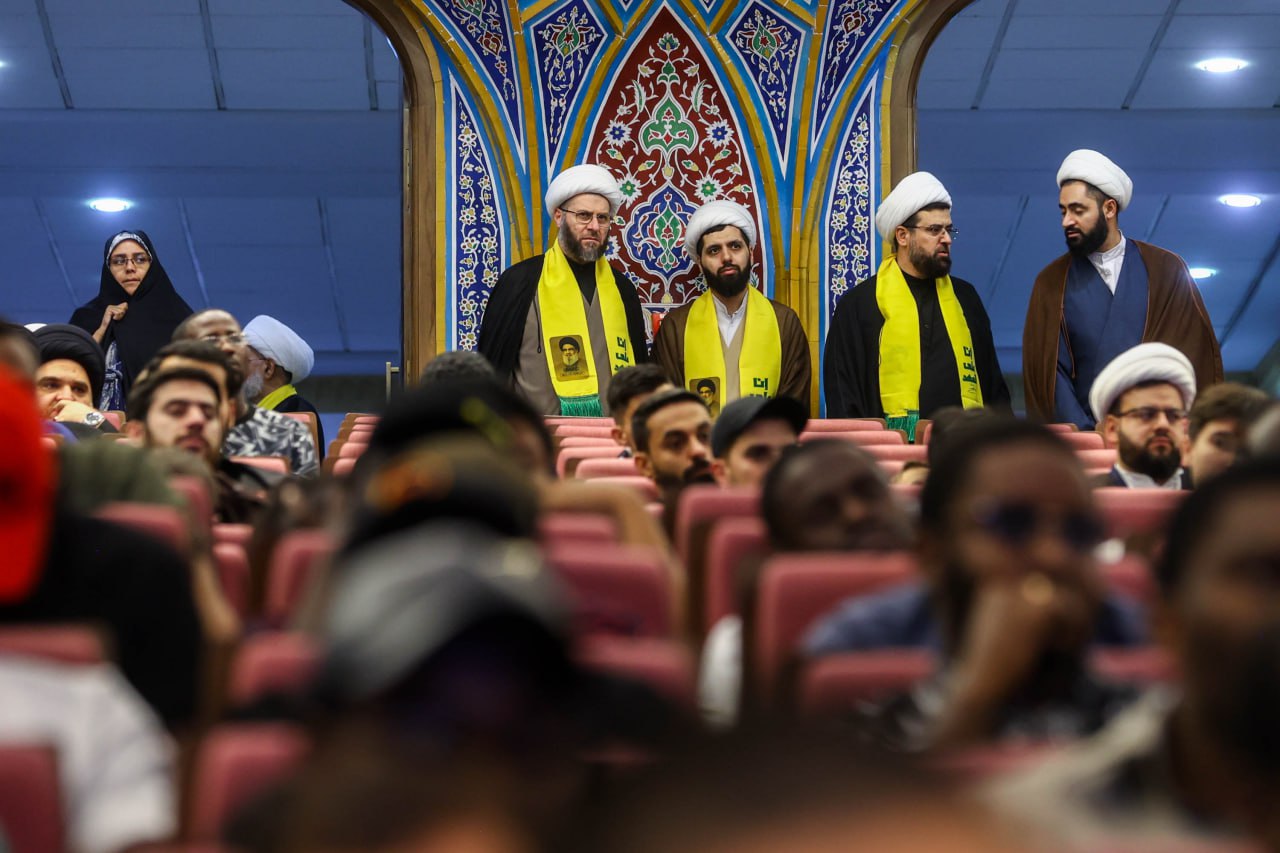 سالگرد شهادت دبیران کل حزب الله لبنان با حضور قالیباف 