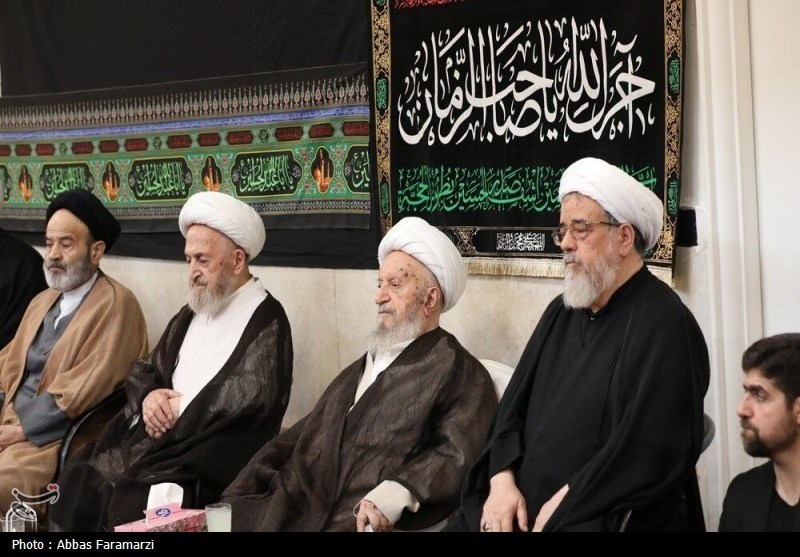 عزاداری روز عاشورا در بیوت مراجع عظام تقلید