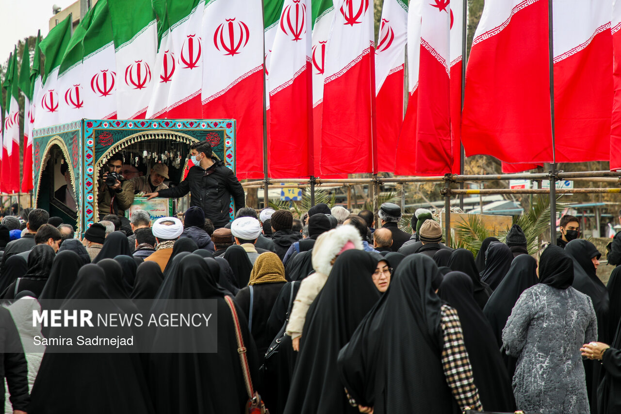 تشییع پیکر شهدای اغتشاشات