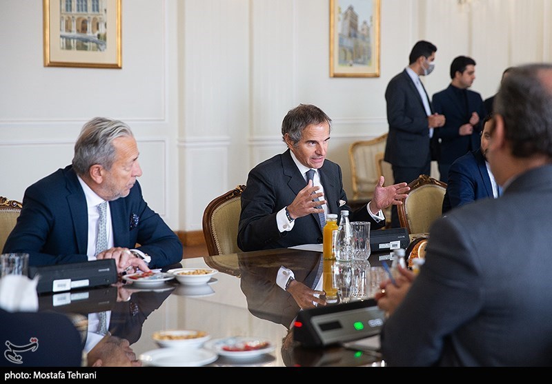  دیدار رافائل گروسی با امیرعبداللهیان