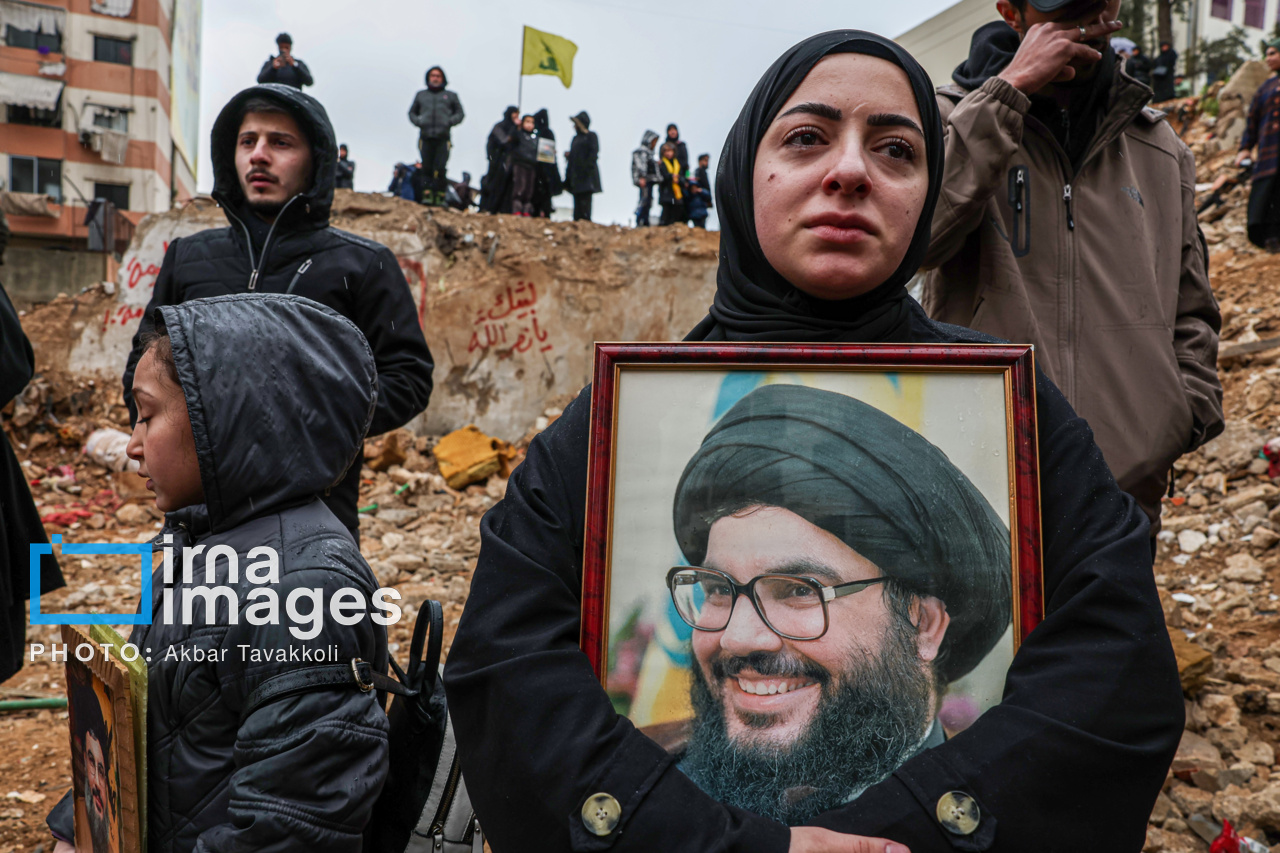 محل شهادت «سید حسن نصرالله» در ضاحیه