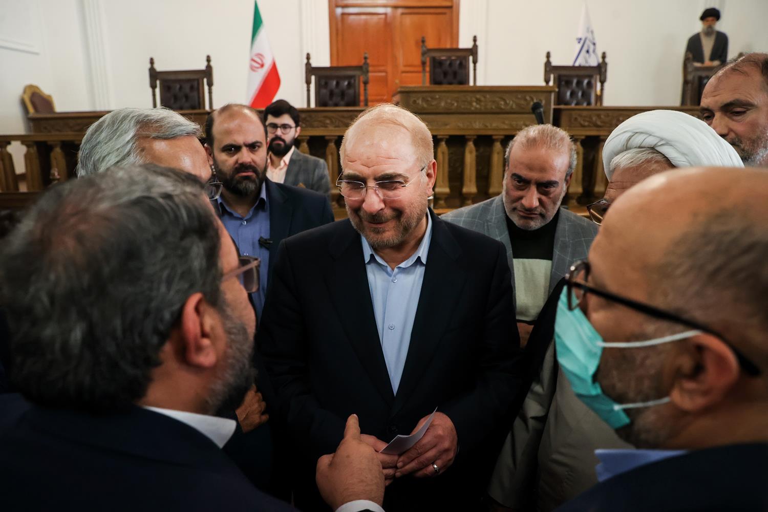 قالیباف در آیین رونمایی از تازه‌های نشر کتابخانه مجلس