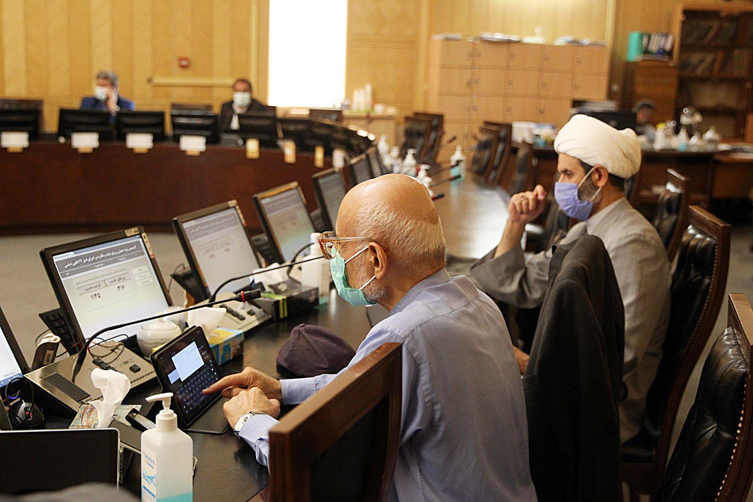 تصاویر: صحن علنی مجلس ۱۸ فروردین ۱۴۰۰