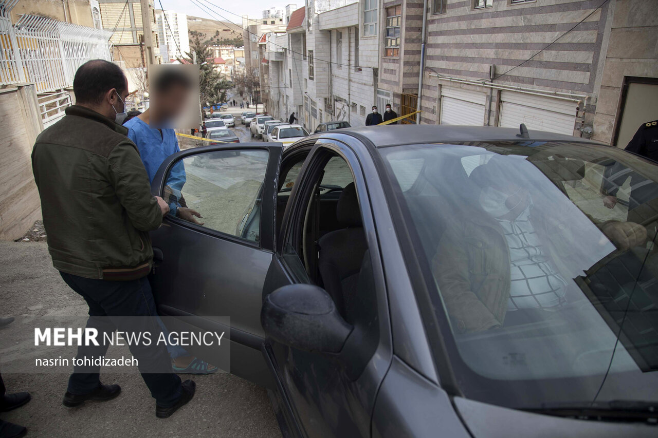 بازسازی صحنه قتل در کرمانشاه