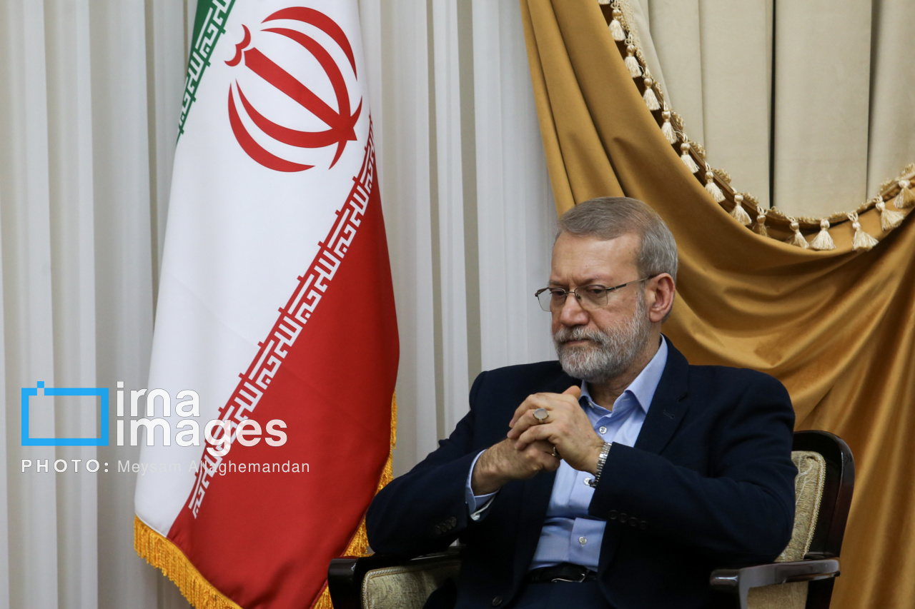 دیدار وزیر انرژی روسیه با لاریجانی